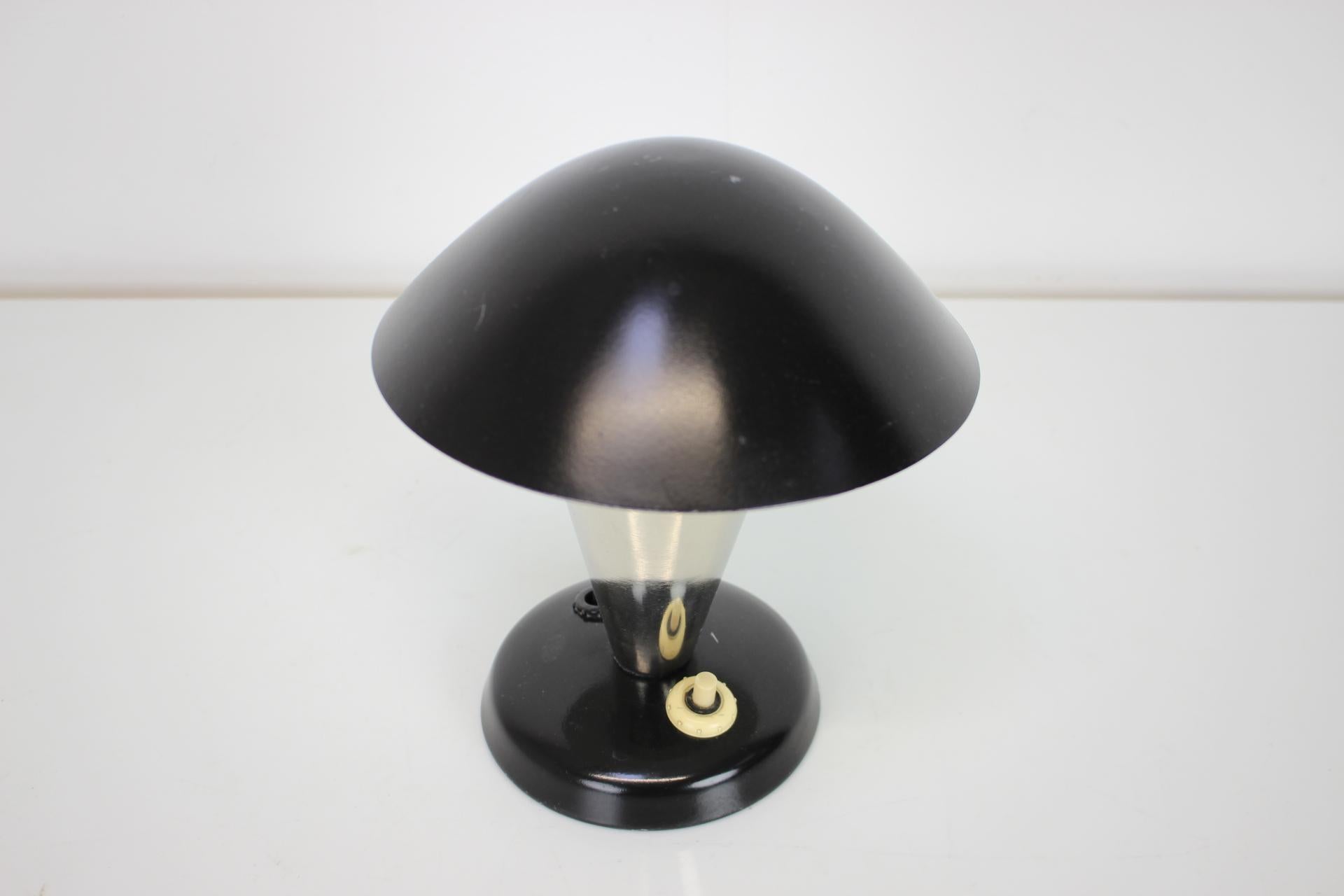 1930's Bauhaus Table Lamp, Czechoslovakia For Sale 4