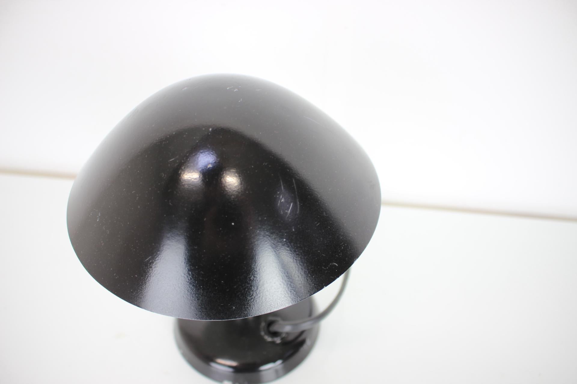 1930's Bauhaus Table Lamp, Czechoslovakia For Sale 2
