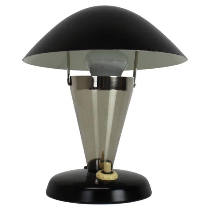 1930's Bauhaus Table Lamp, Czechoslovakia For Sale
