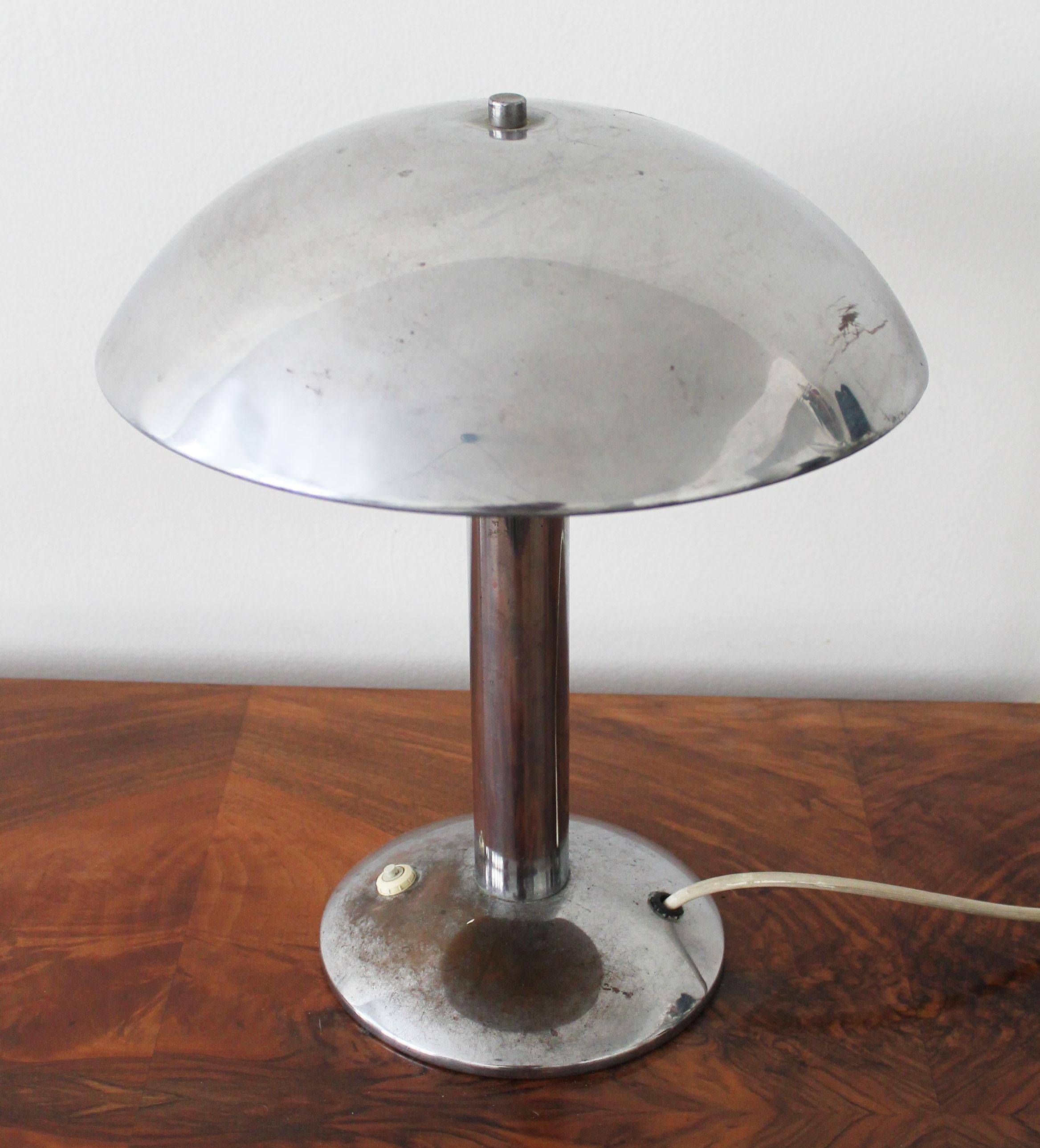 20th Century 1930's Bauhaus Table Lamp