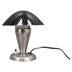 1930s Bauhaus Table Lamp with Adjustable Shade, Czechoslovakia