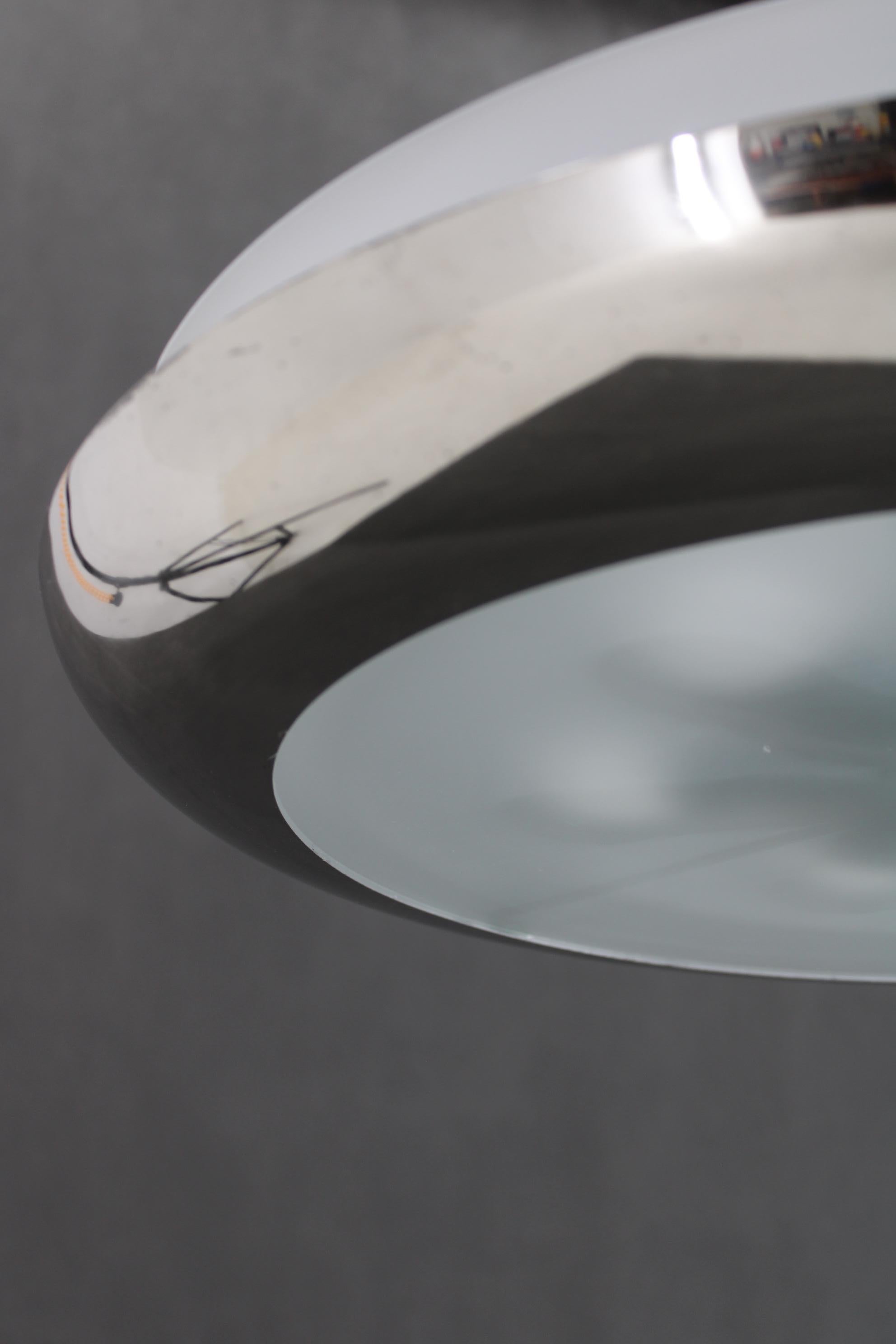 Bauhaus-Kronleuchter „UFO“ von Josef Hurka, Tschechoslowakei, 1930er Jahre im Angebot 1