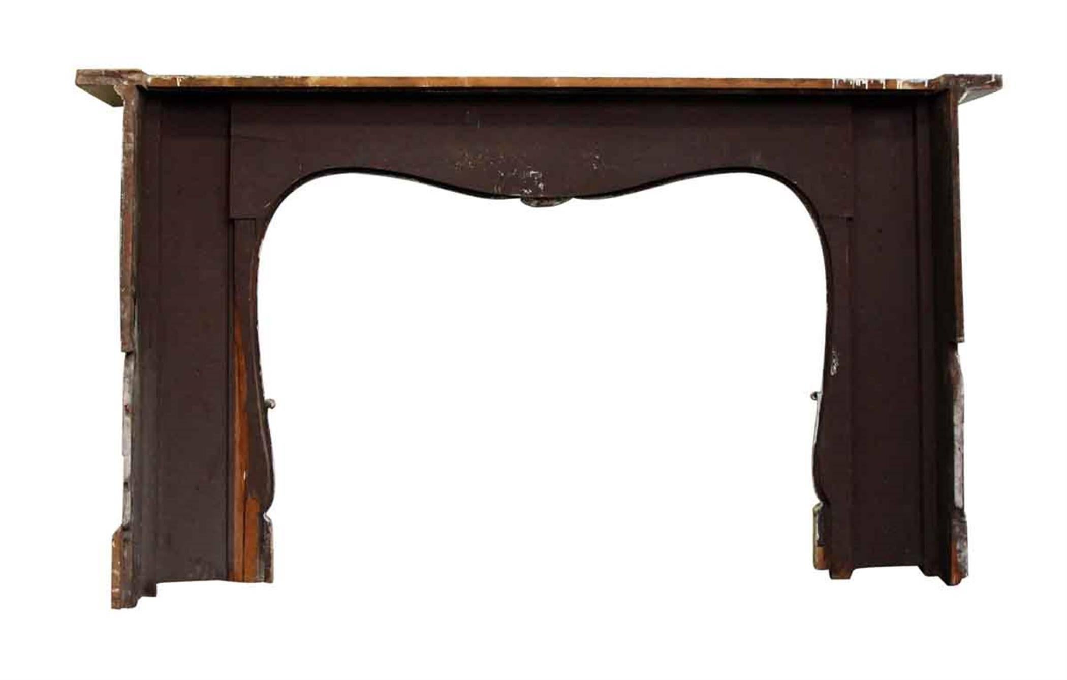 1930s Beautiful Carved Wooden Figural Mantel from Park Ave Apartment 3