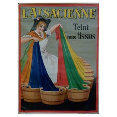 Poster originale Dorfi L' Alascienne, 1930 circa, 46,45x63 pollici