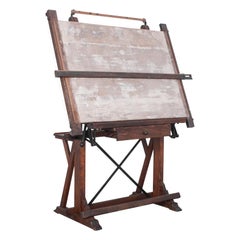 Used 1930s Belgian Drawing Table