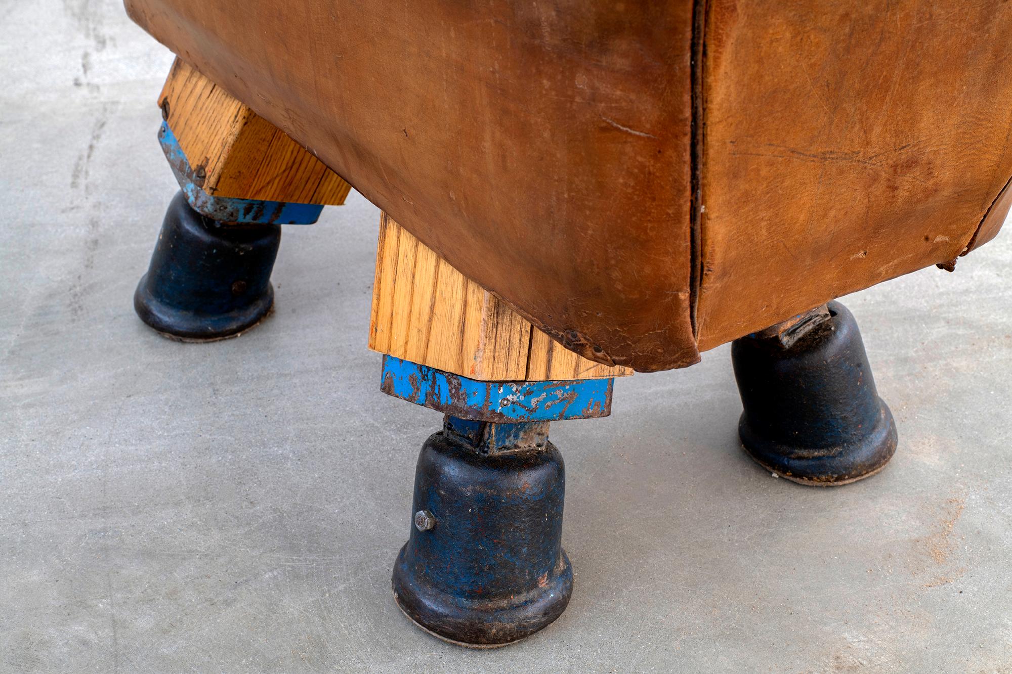 1930s Belgian Gym Bench 8