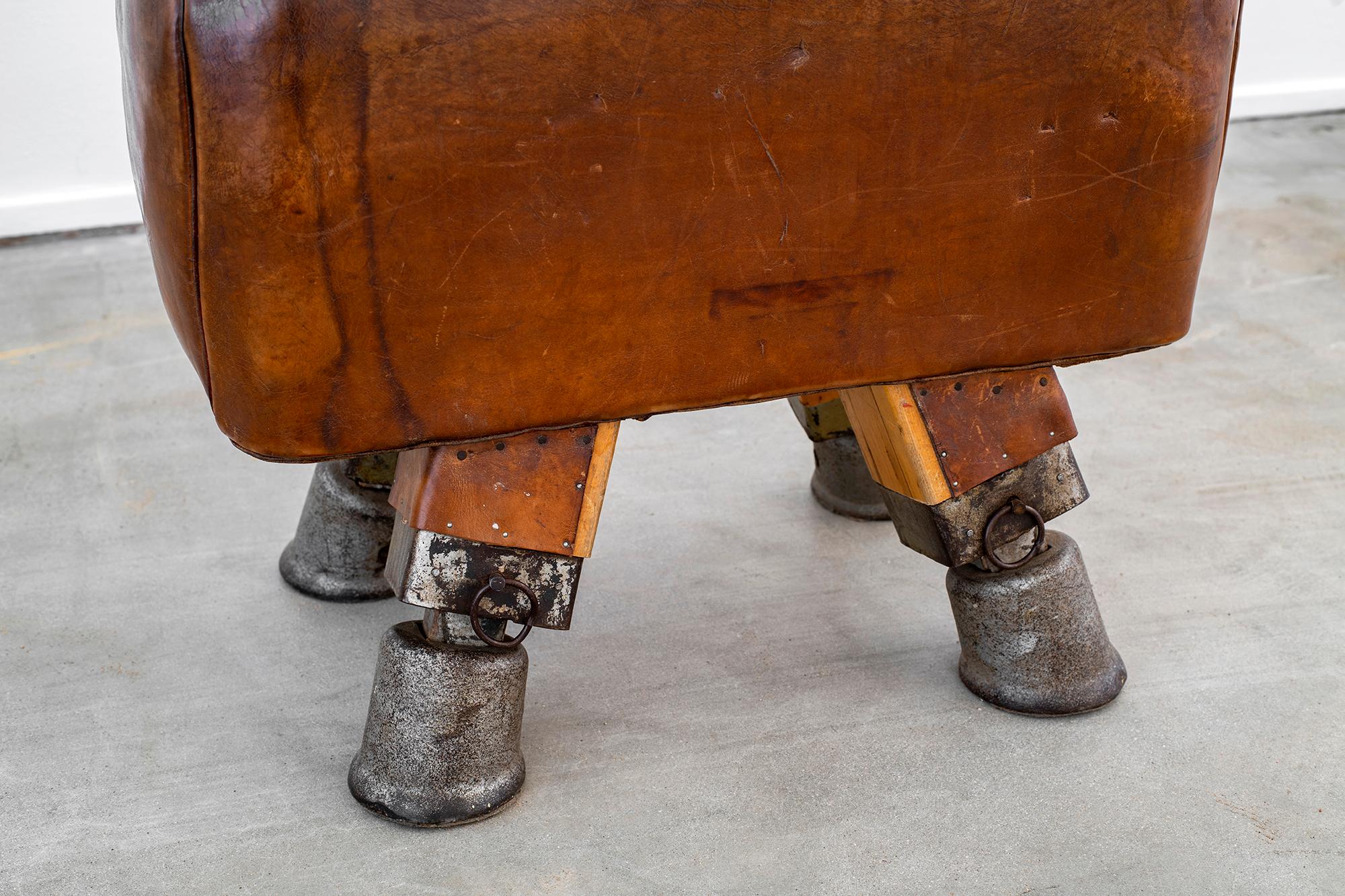 1930s Belgian Gym Bench 12