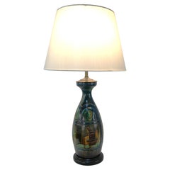1930
s Belgian Pottery Table Lamp 1930
s Belgian Pottery Table Lamp