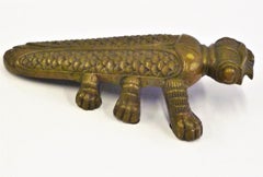 1930s Belgium Bronze Scarab Alien Like Insect Figure