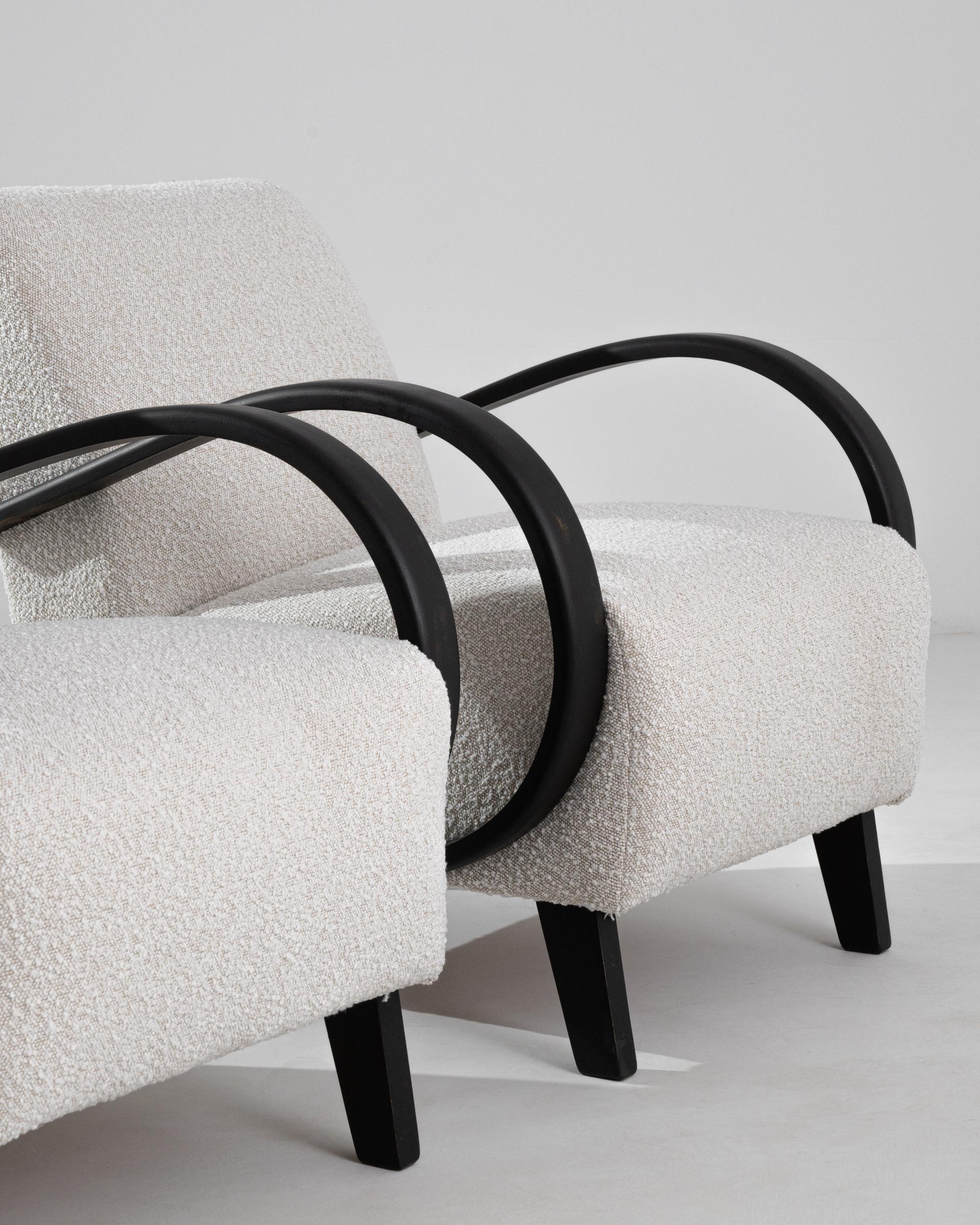 1930s Bentwood Armchair by Jindrich Halabala 1
