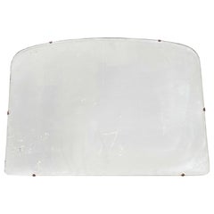 1930's Bevelled Edge Shaped Mirror