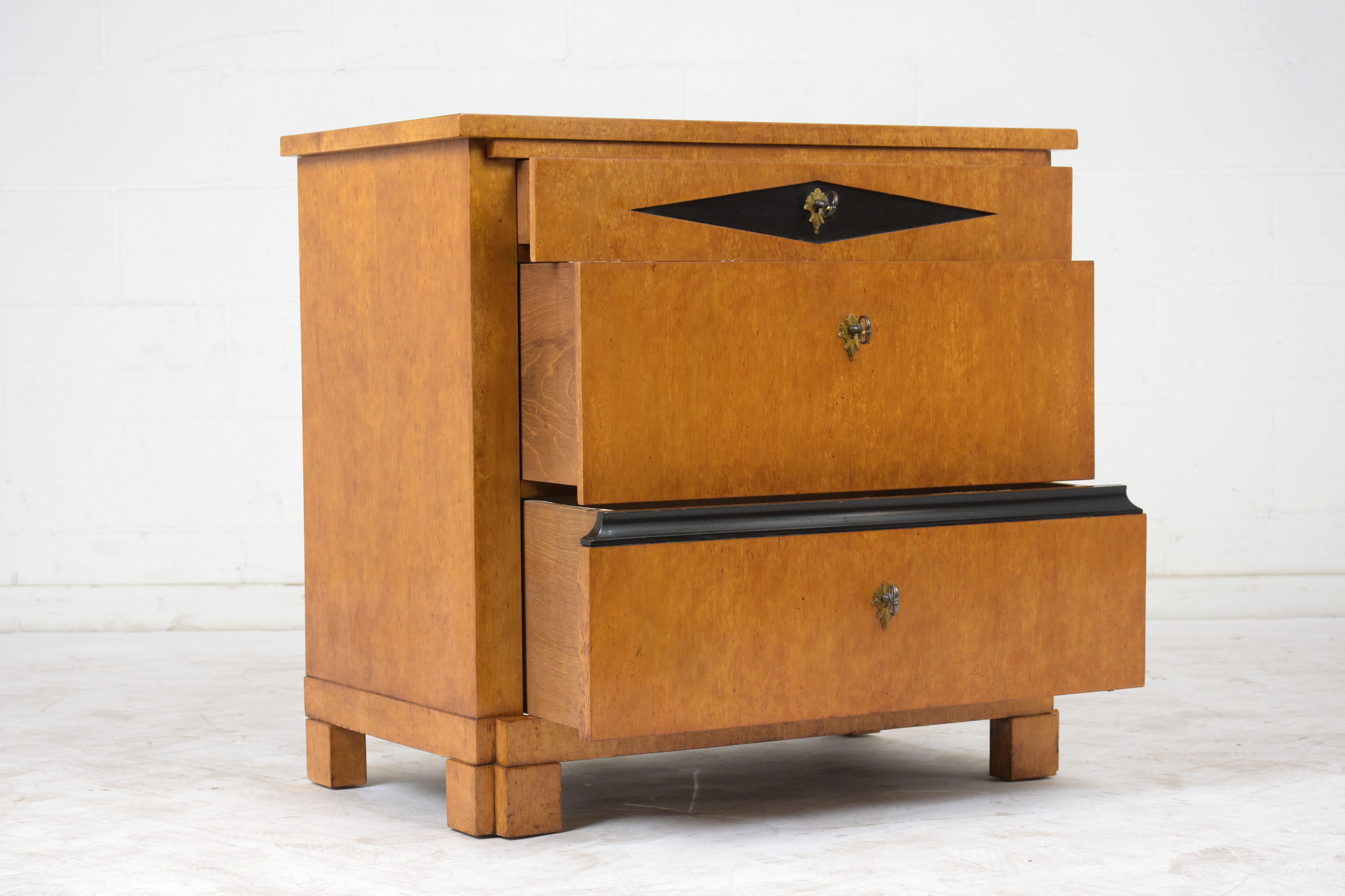 1930s Biedermeier Chest of Drawers In Good Condition In Los Angeles, CA