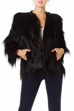 1930S Black Fur Jacket