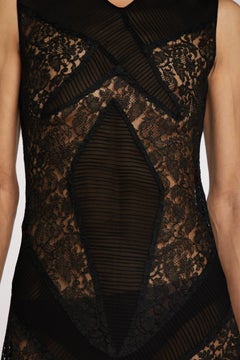 1930s Black Lace Dress