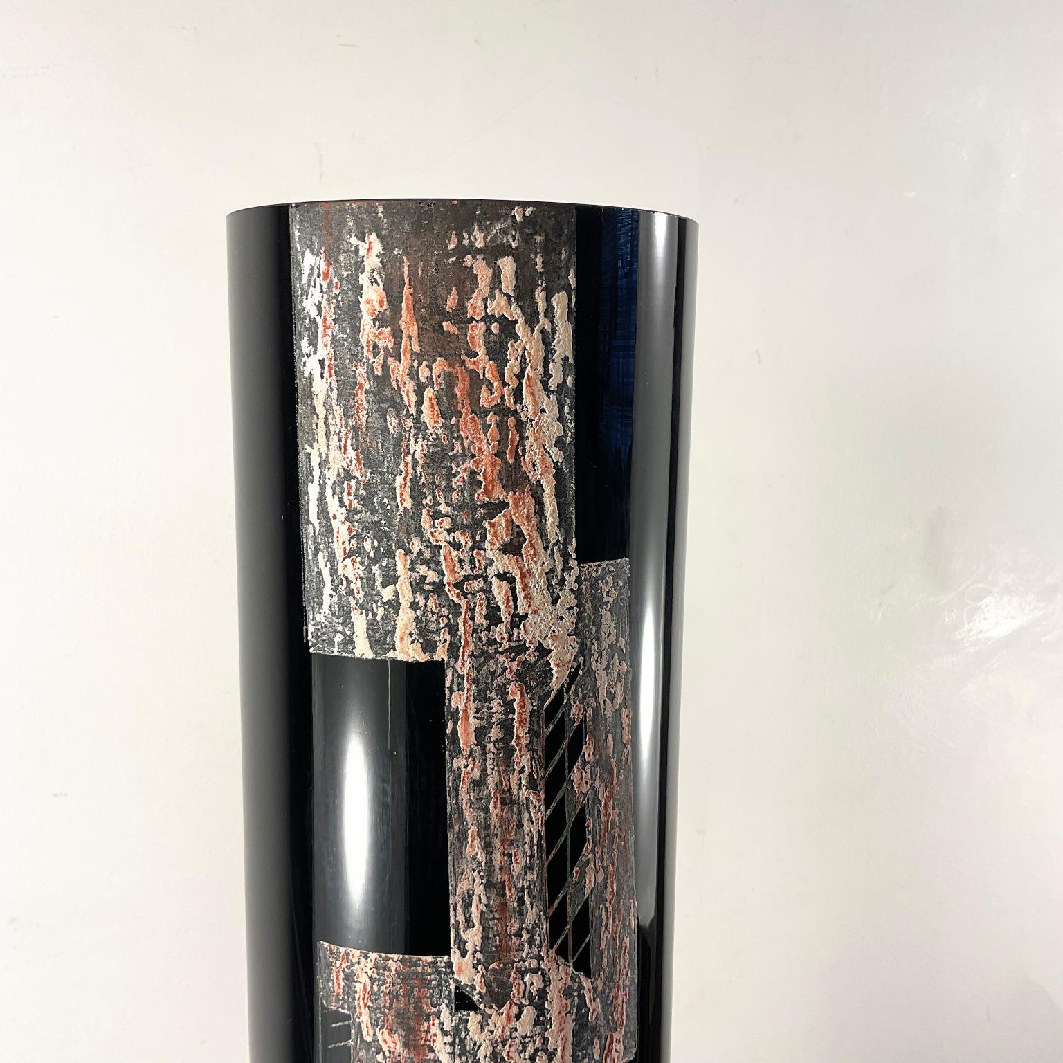 1930s Vase Engraved by Anatole Riecke with Cubist Designed For Sale 6