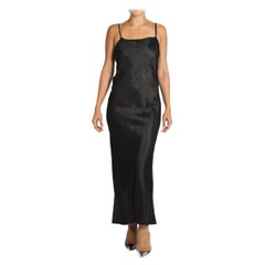 Sottoveste in rayon nero 1930S