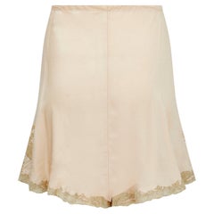 1930s Blush Pink Silk and Lace Tap Pants