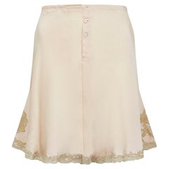 1930s Blush Pink Silk and Lace Tap Pants