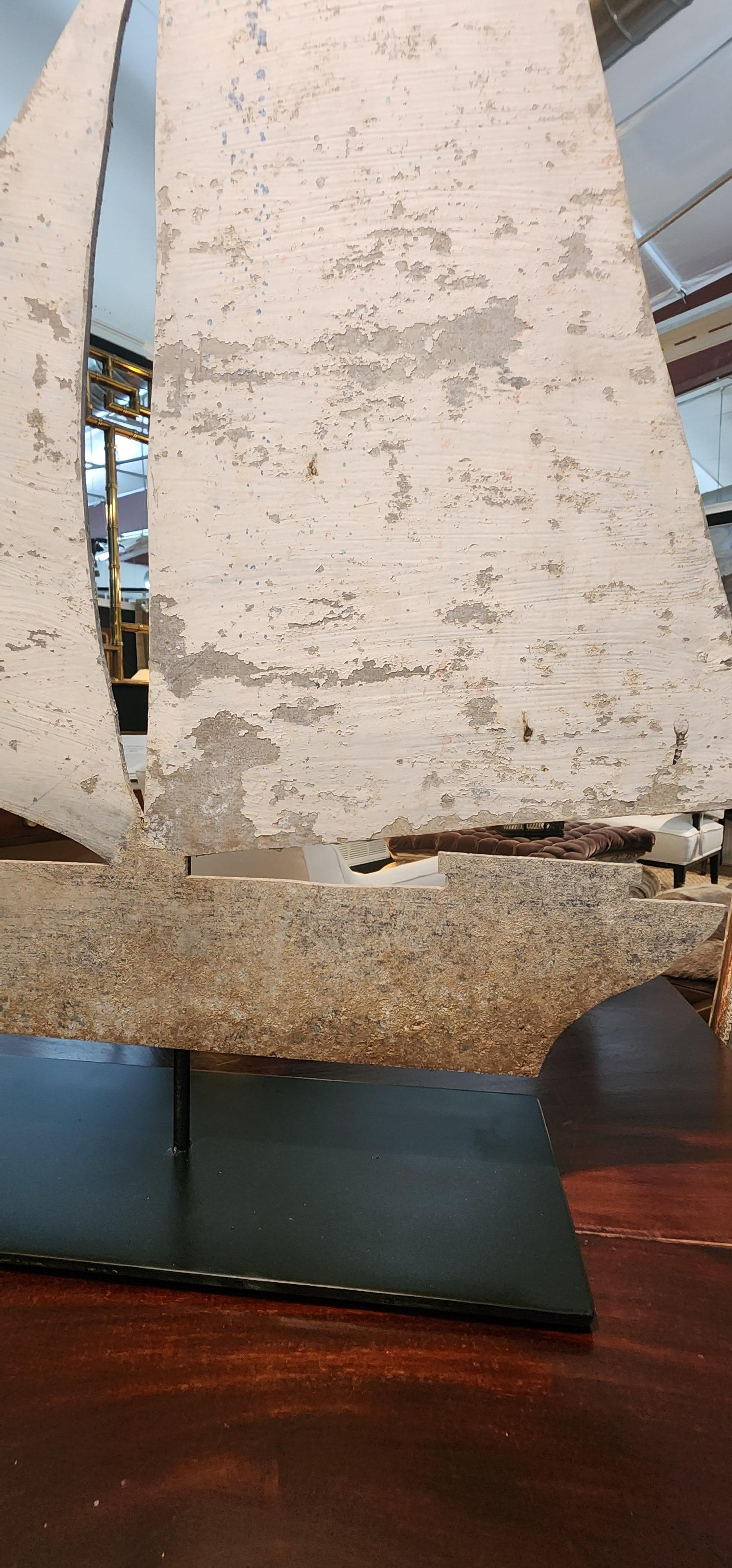 Hand-Crafted 1930's Boathouse Marker From Maine For Sale