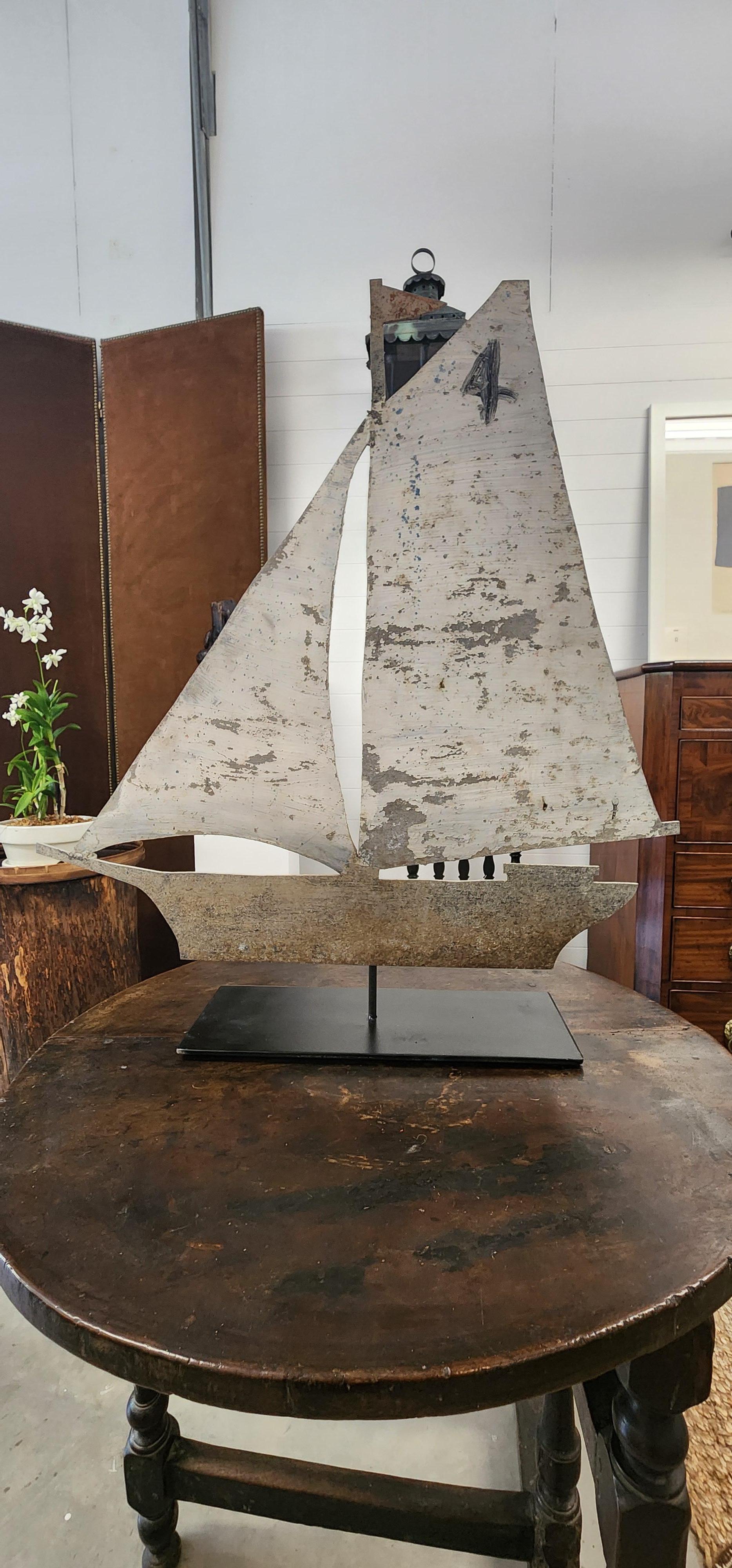1930's Boathouse Marker From Maine For Sale 1
