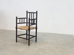 1930's Bobbin easy chair - High back