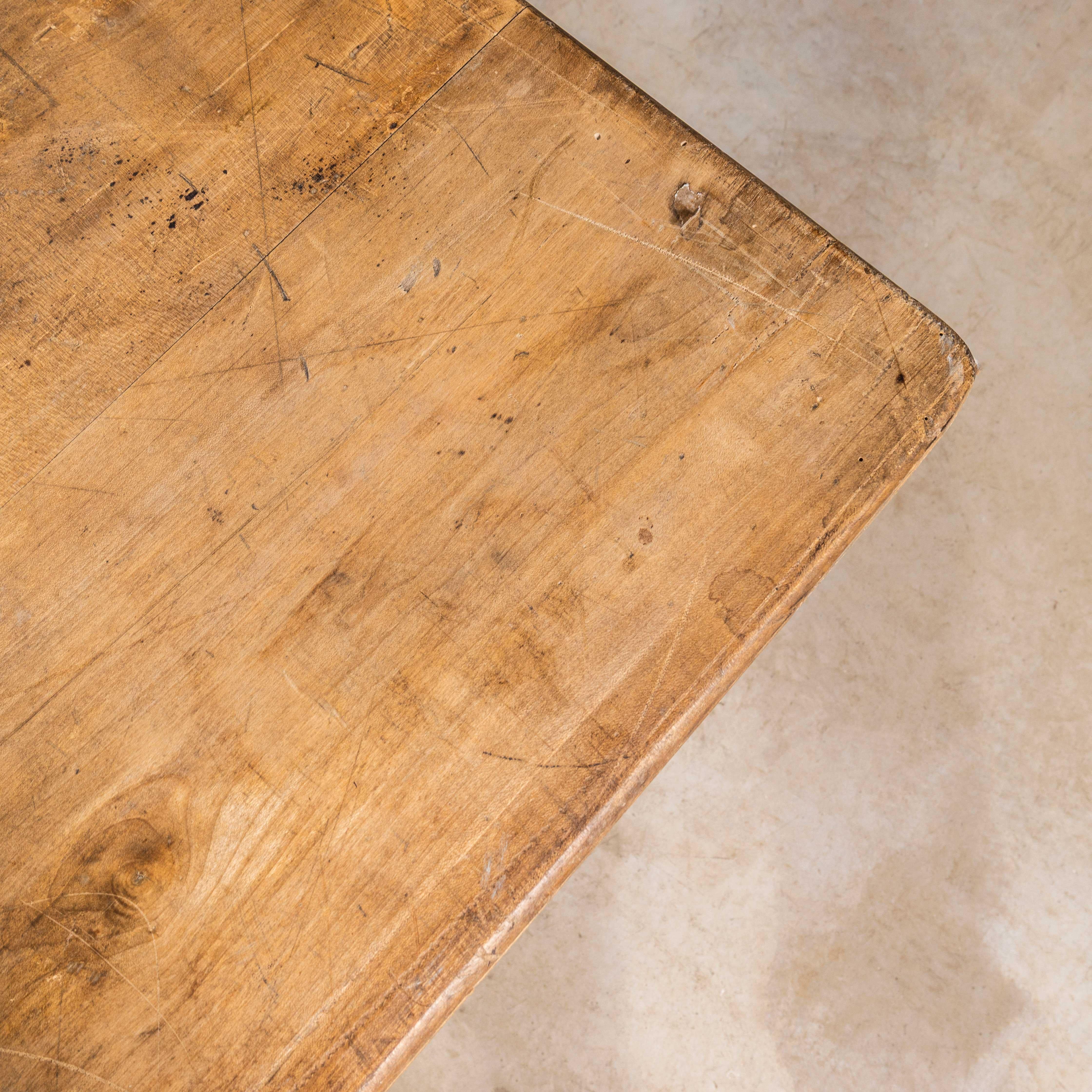 Mid-20th Century 1930's Bobbin Turned Large Chateau Dining Table - Three Metre For Sale