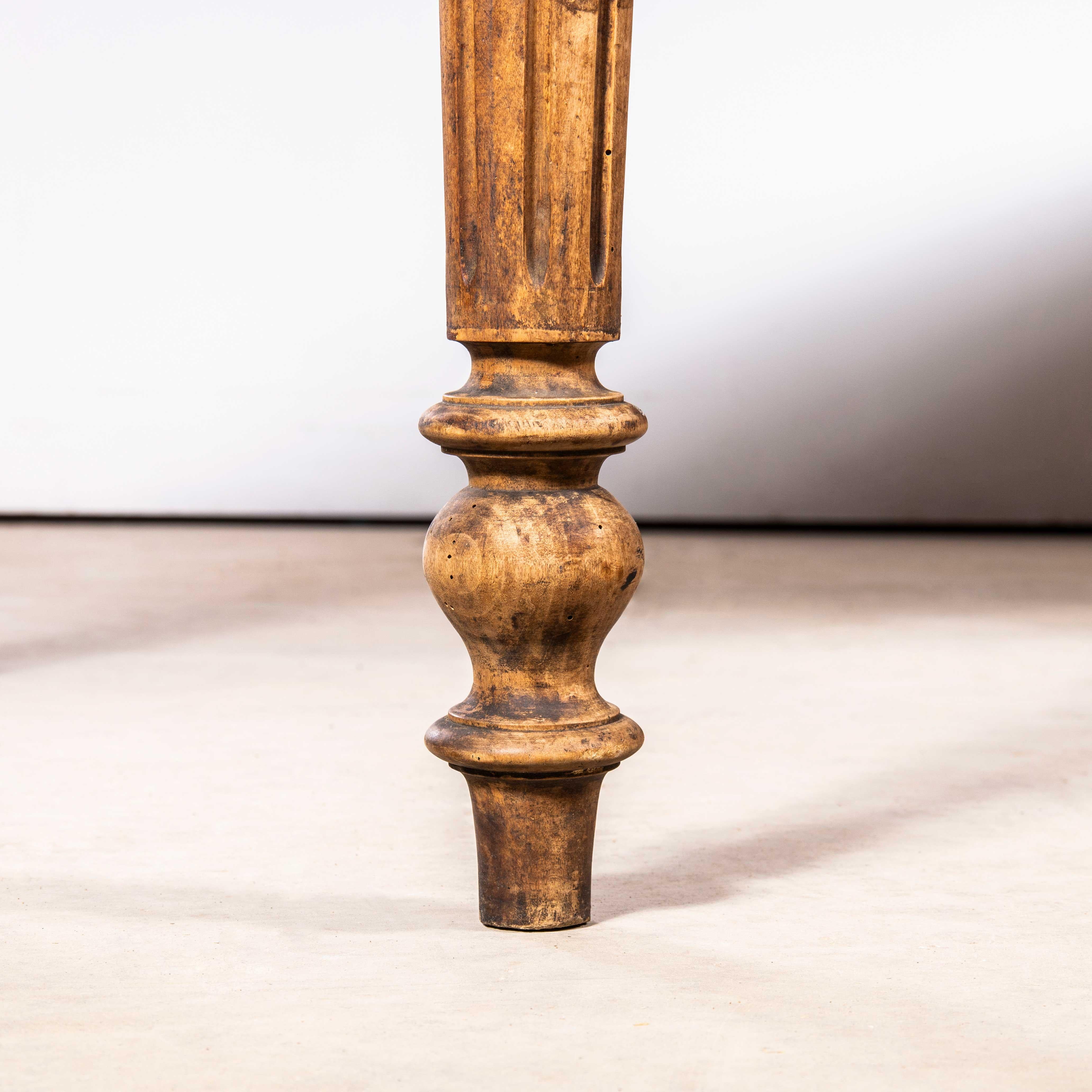 1930's Bobbin Turned Large Chateau Dining Table - Three Metre 1