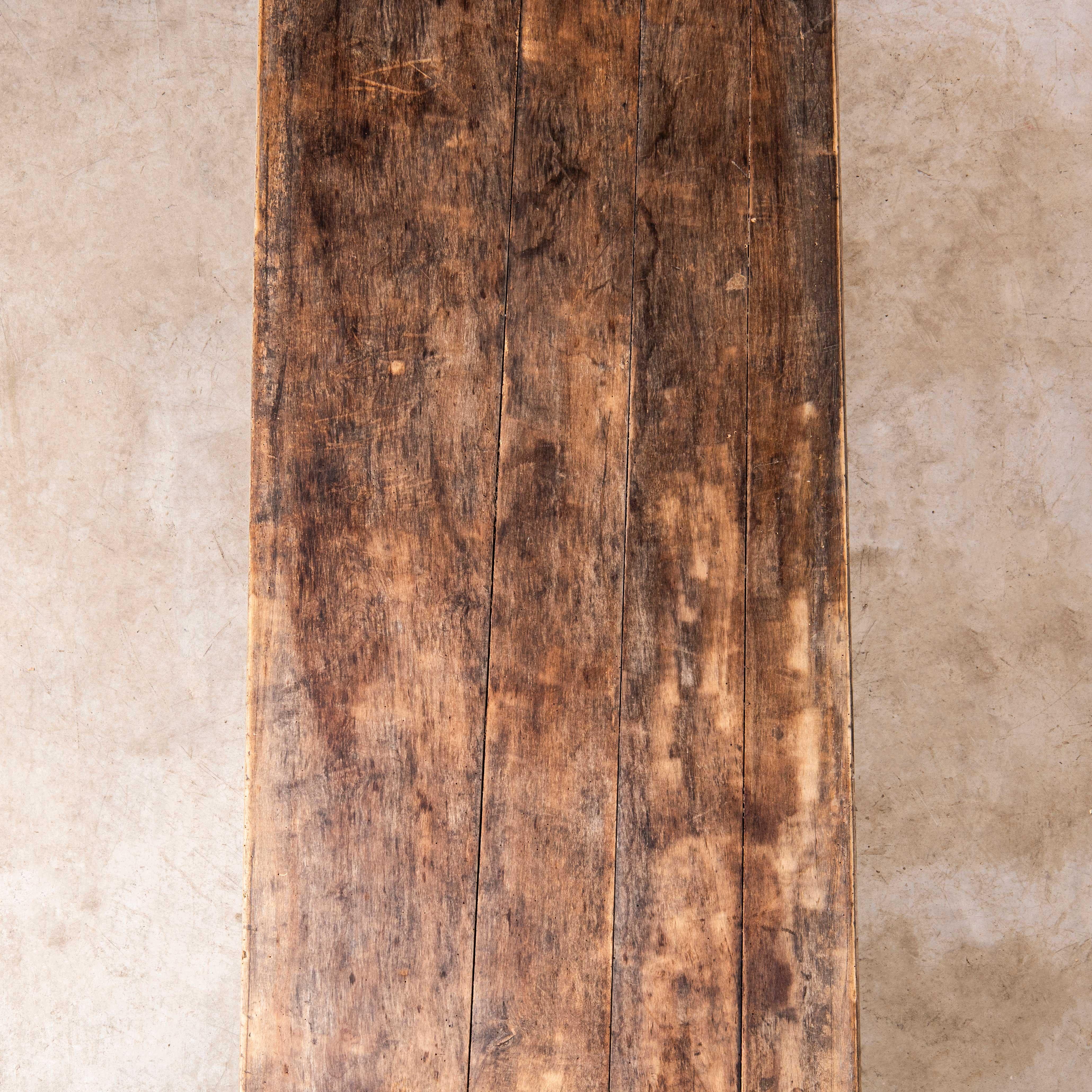 1930's Bobbin Turned Large Chateau Dining Table - Three Metre 2