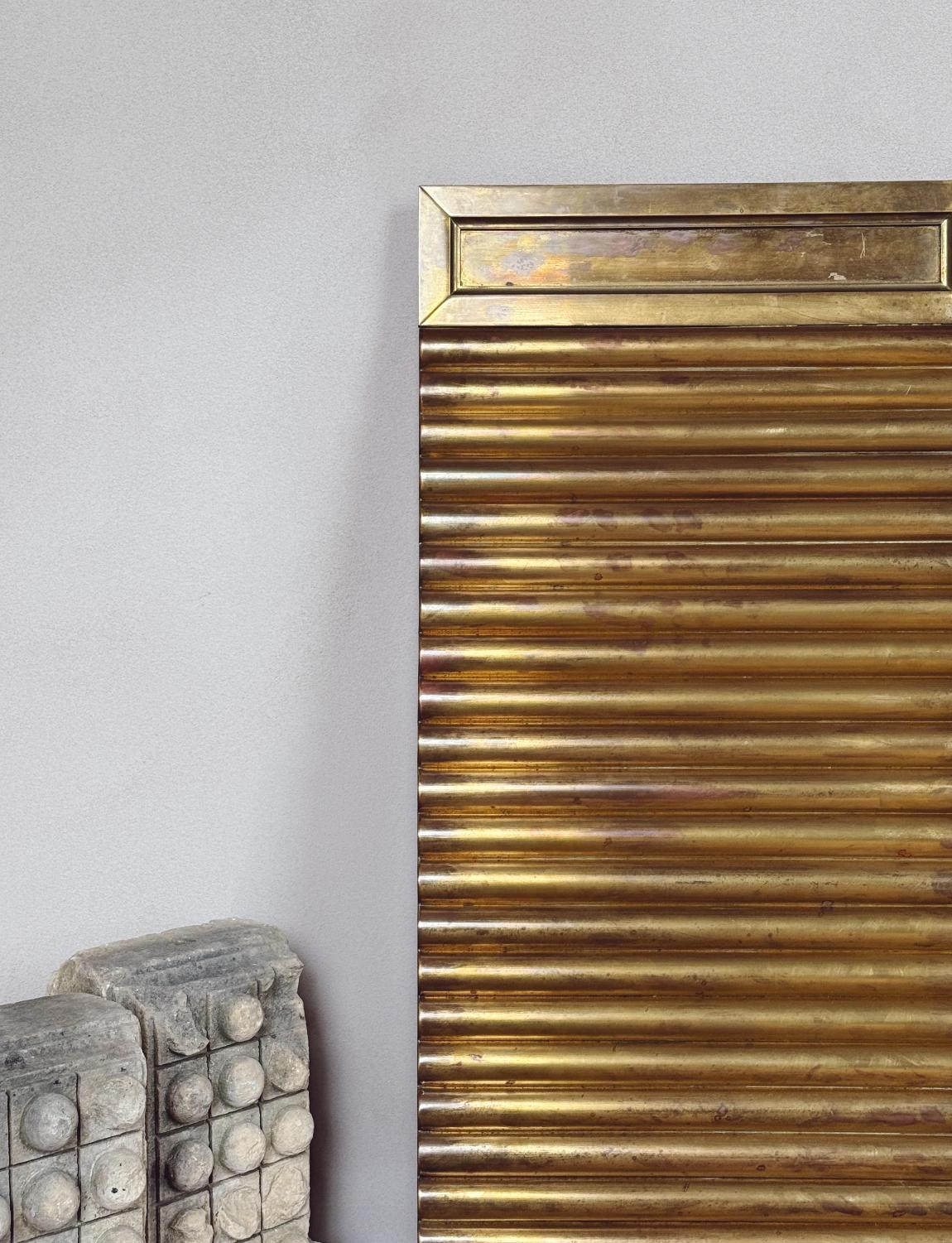 1930s Brass Plaque from Italian Yacht For Sale 3