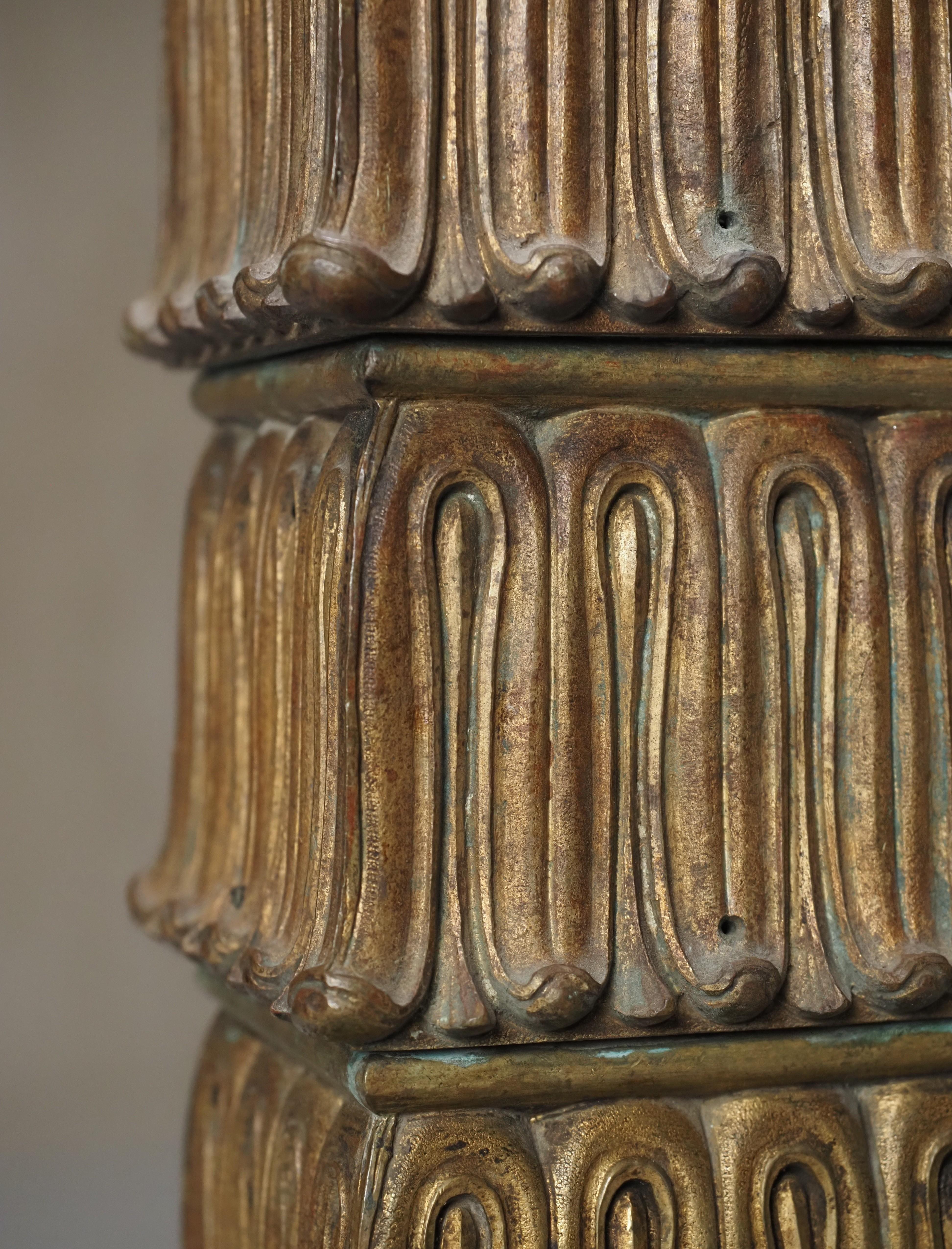 Lampada da tavolo Art Deco in bronzo del 1930 in vendita 7