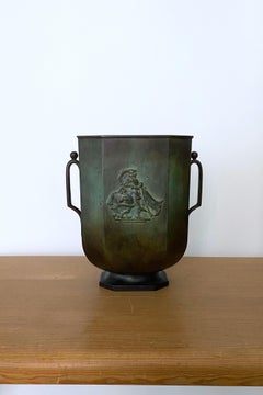 1930s Bronze Case by Just Andersen for GAB