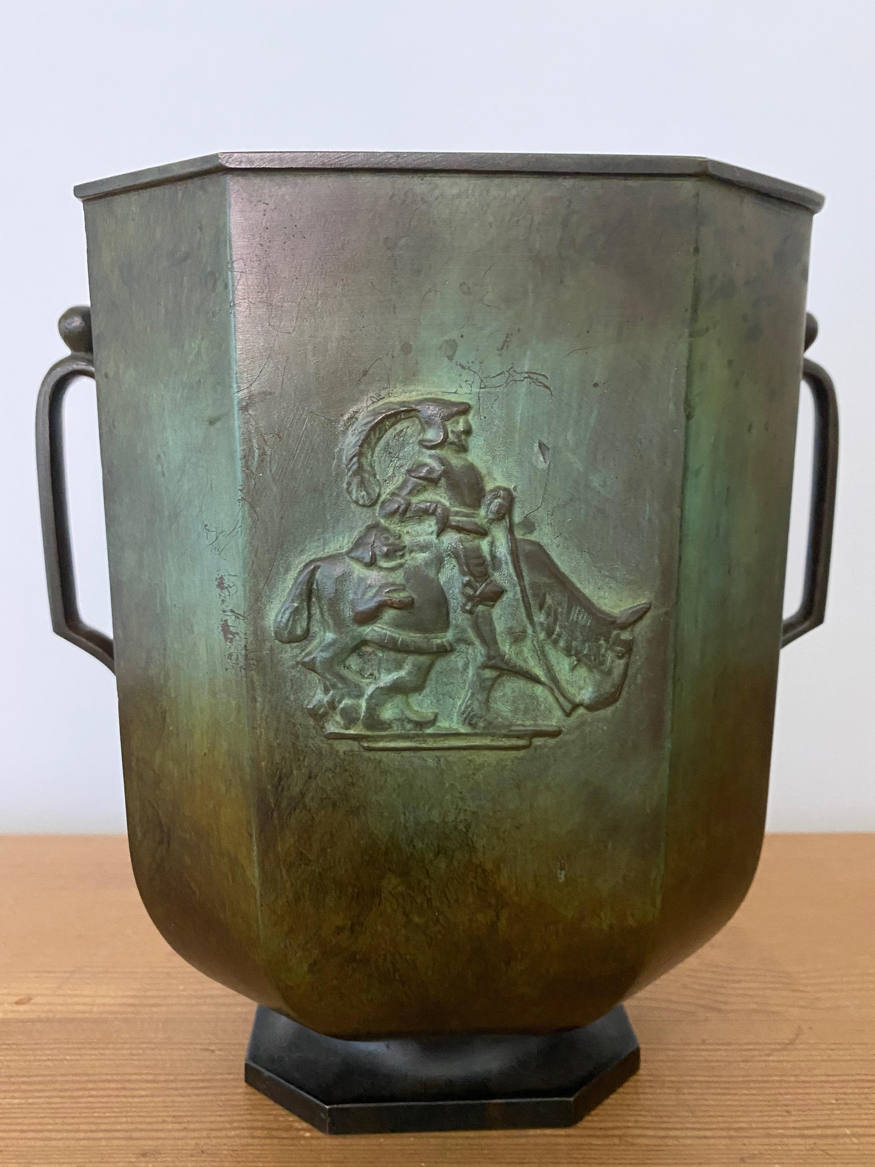 Bronzegehäuse aus den 1930er Jahren von Just Andersen für GAB (Schwedisch)