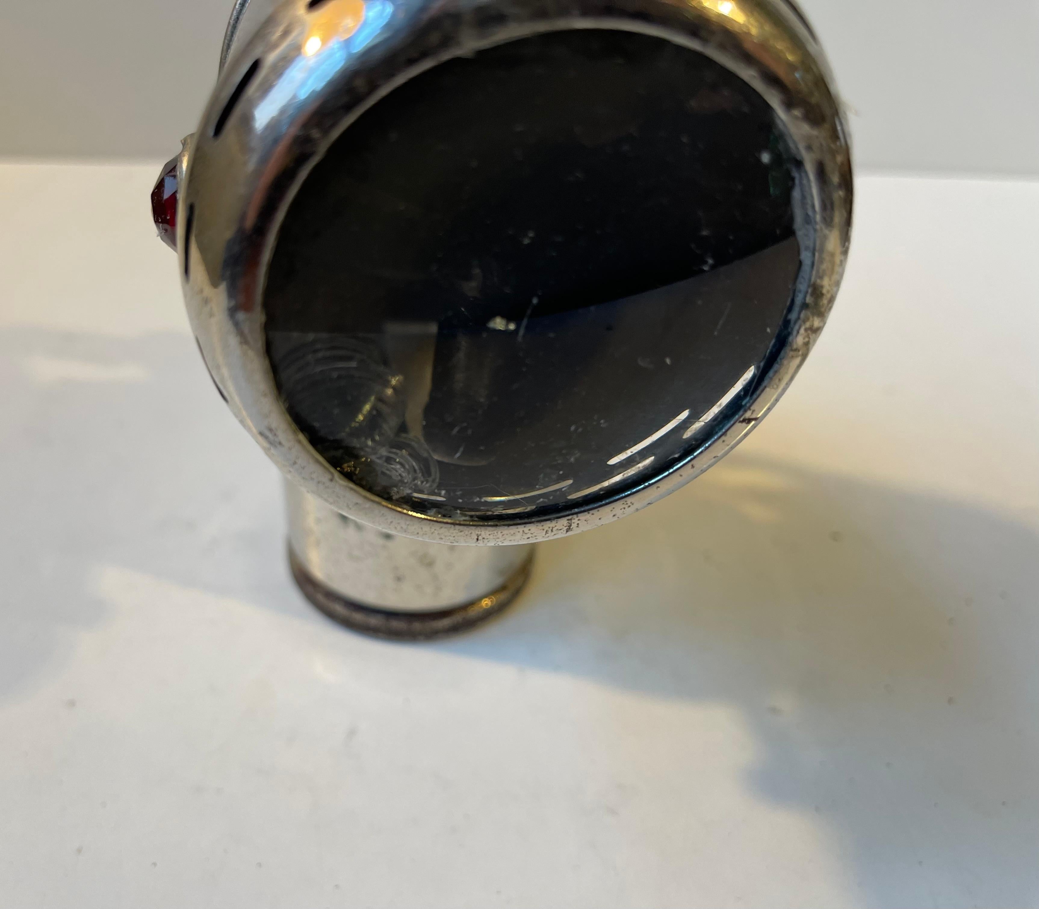 Milieu du XXe siècle Lampe de bicyclette Bullet Carbide de Nirona, Allemagne, années 1930 en vente