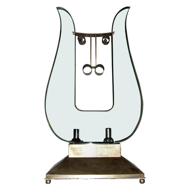 1930s Bull's Head Lamp For Sale