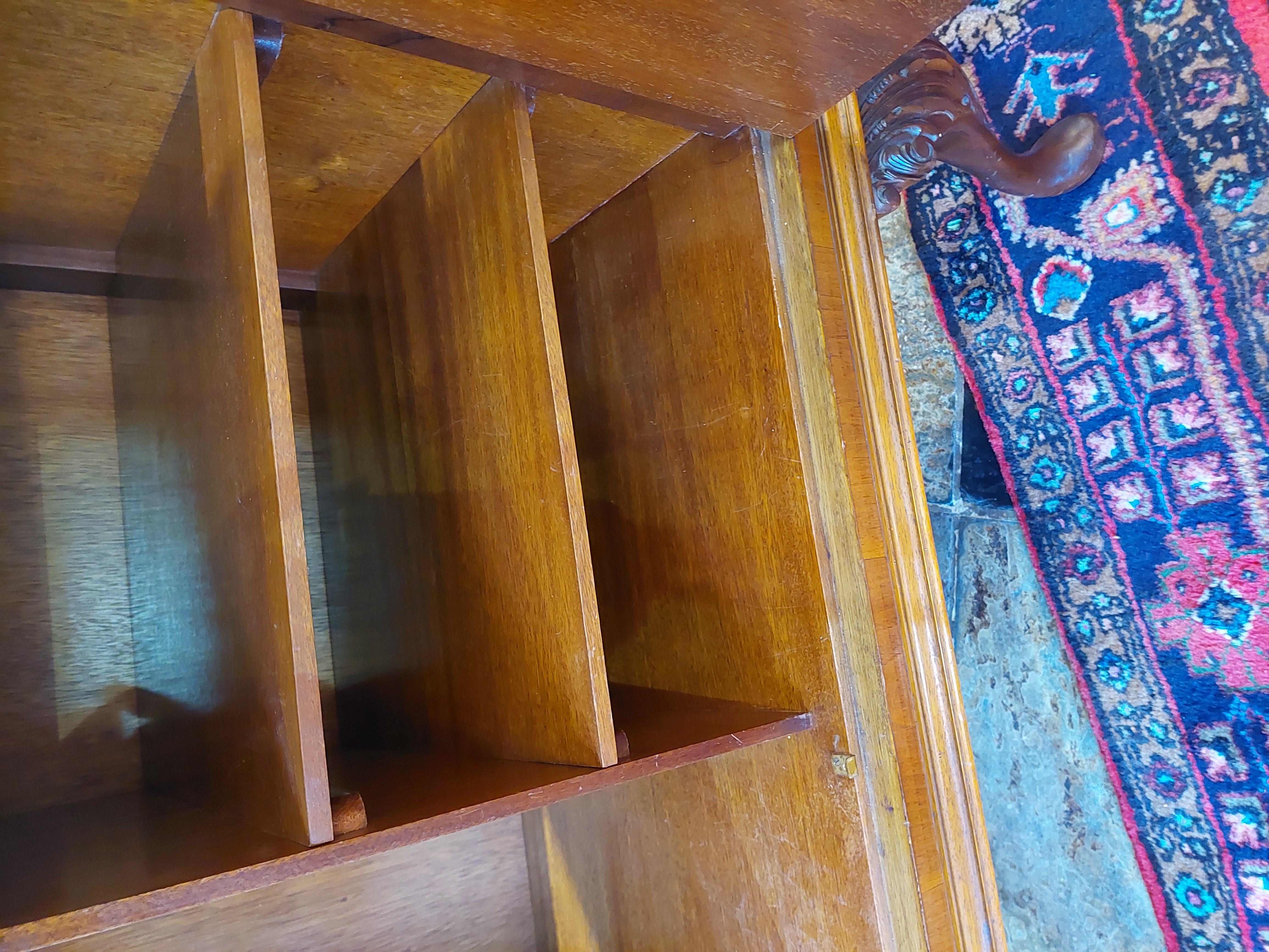1930's  Burr Walnut Veneered Cocktail Drinks Cabinet 5