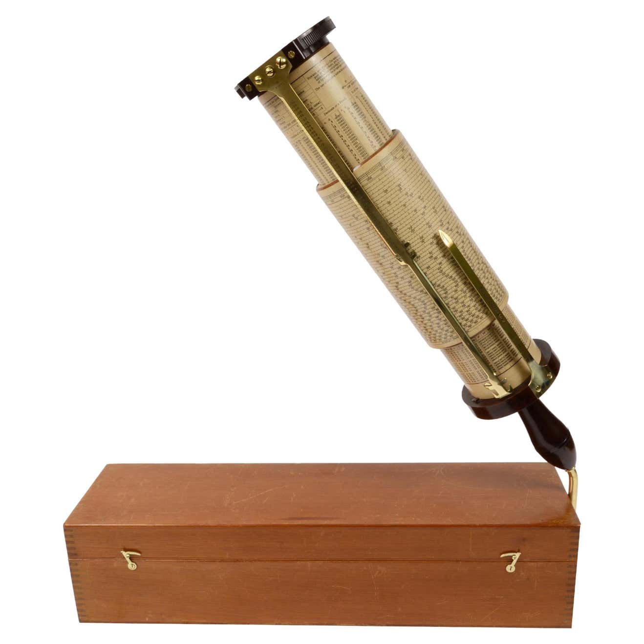 1930s by George Fuller Spiral Slide-Rule Ancient Tool Logarithmic ...