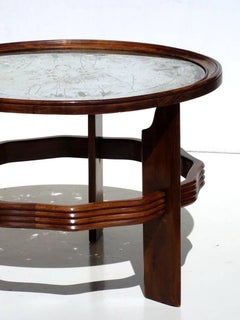 Table basse Art déco italienne de Vittorio Valabrega des années 1930