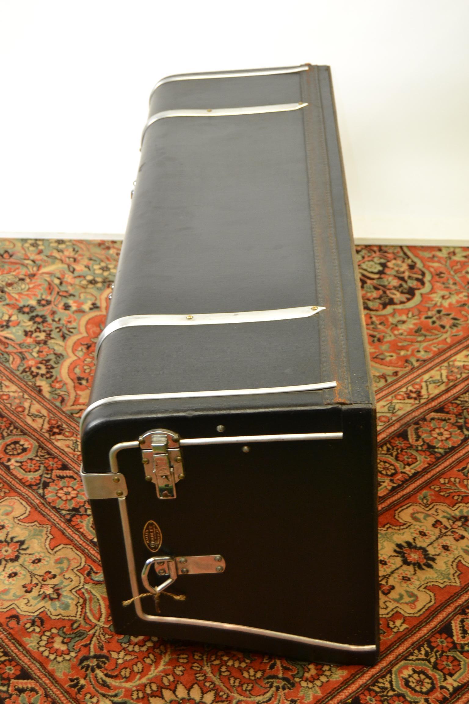 Art Deco Car Trunk for Classic Car by Malles Charlet Brussels, 1930s 6