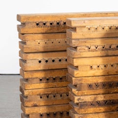 1930's Cedar Wood Cigar Press Moulds