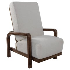 1930s Central European Reclining Armchair