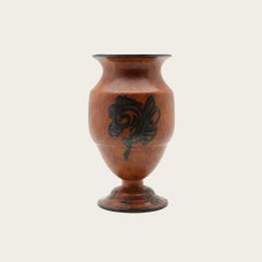 1930s Ceramic Baroque Urn by Gabriel Burmeister for Gabrielverk
