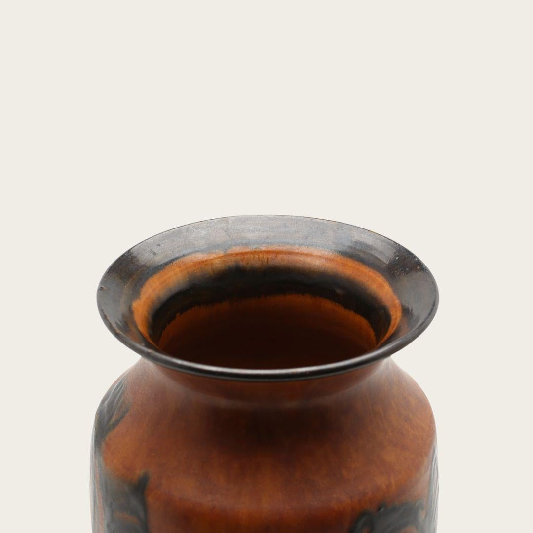 1930s Ceramic Baroque Urn by Gabriel Burmeister for Gabrielverk en Bastante bueno estado para la venta en Brooklyn, NY