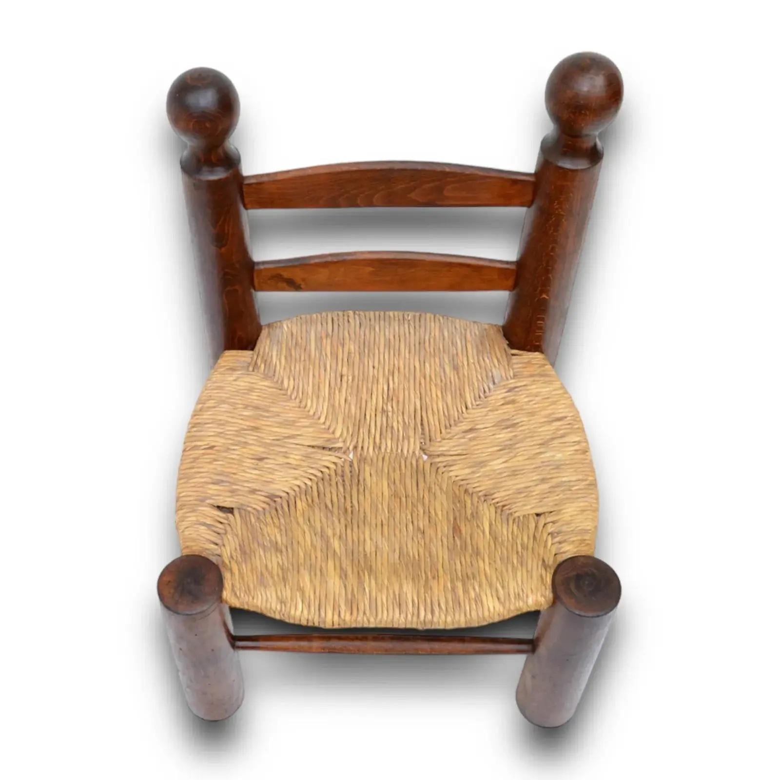 CHARLES DUDOUYT (France, 1885-1946). Side chair 