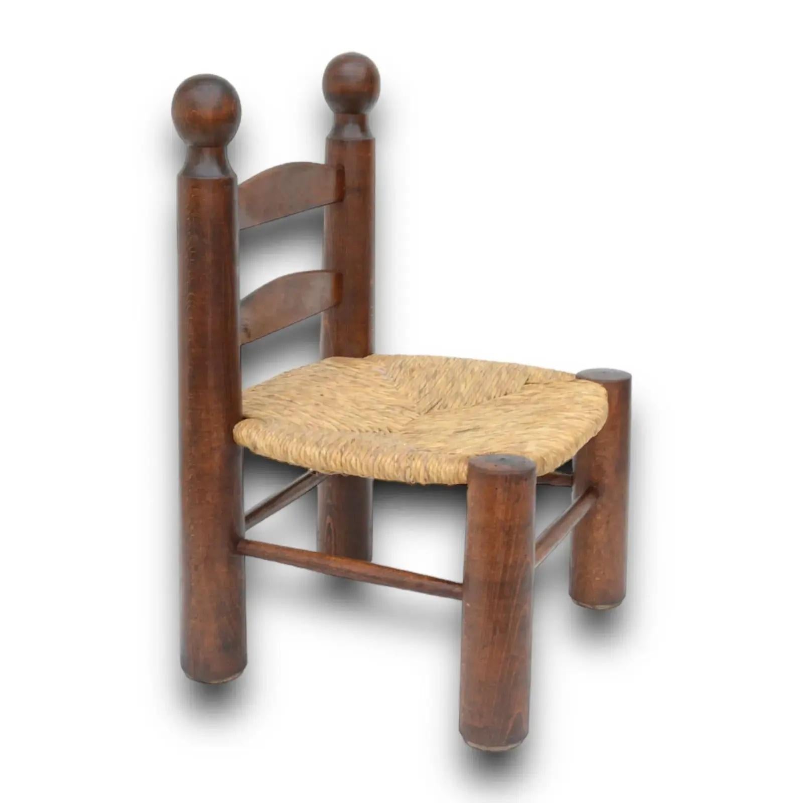 20th Century 1930s Charles Dudouyt French  Low Side Chair For Sale