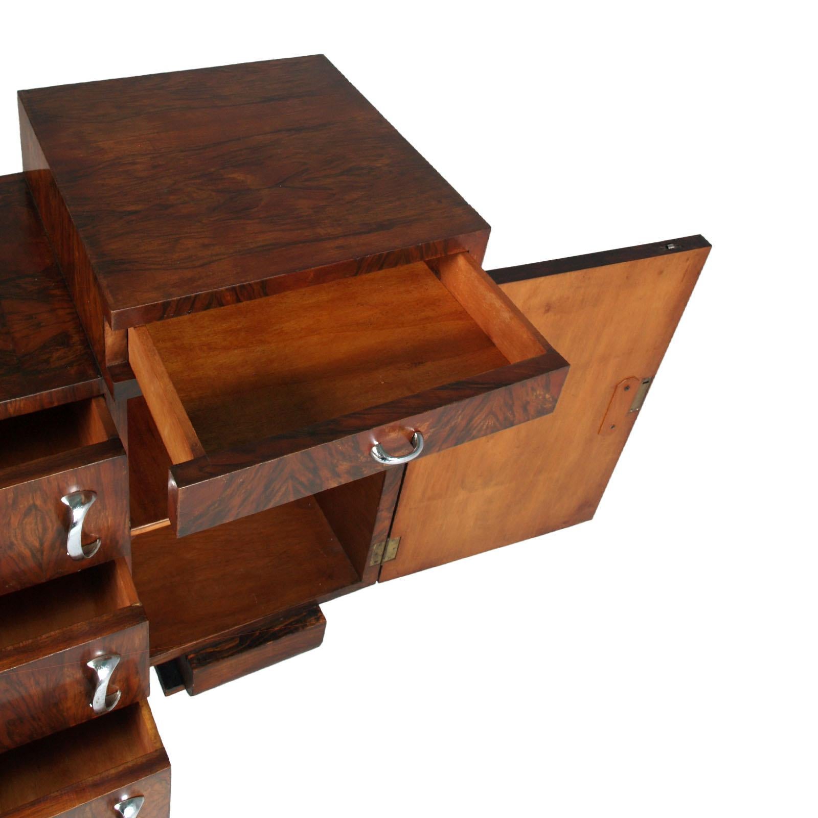 1930s Chest of Drawers, Commode, Credenza Art Deco by Guglielmo Urlich for Ar.Ca For Sale 3