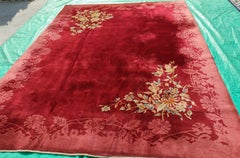 1930s Chinese Art Deco Capet ( 9' x 11'6" - 275 x 350 )