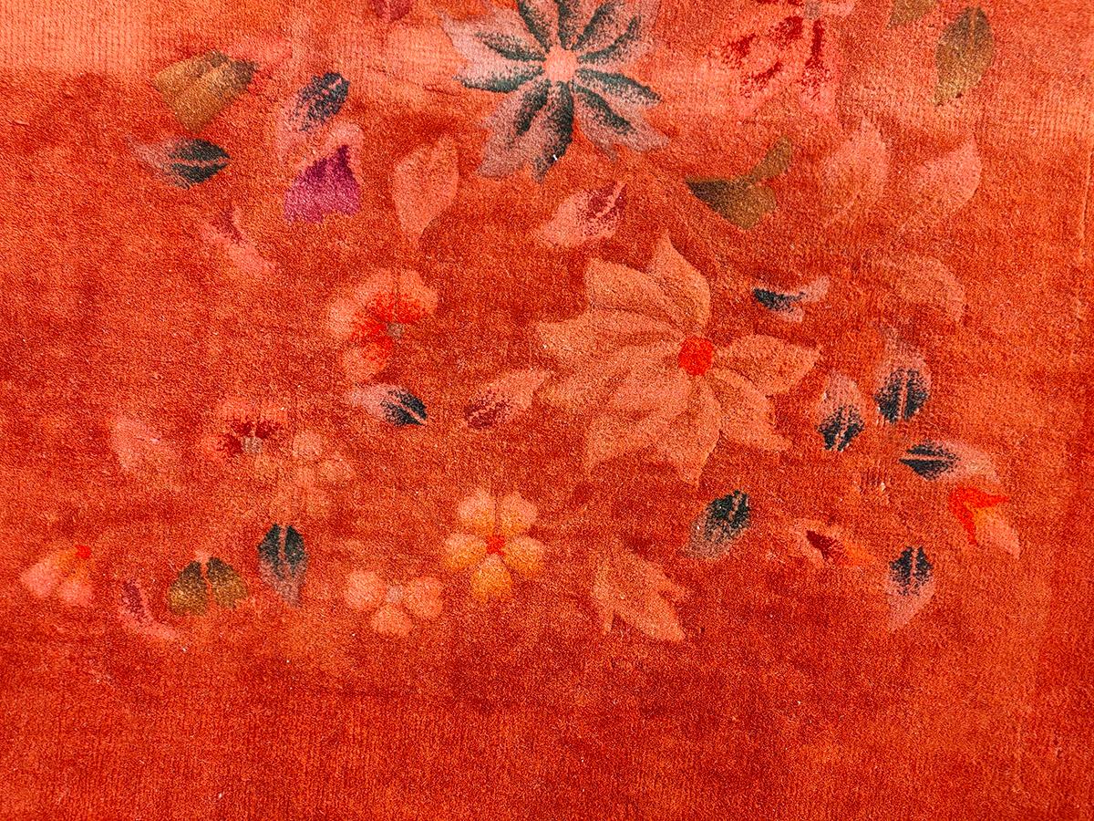 Alfombra Art Decó china de los años 30 ( 11'10