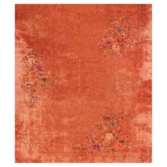 Tapis chinois Art Déco des années 1930 ( 11'10" x 14'3" - 360 x 435 )