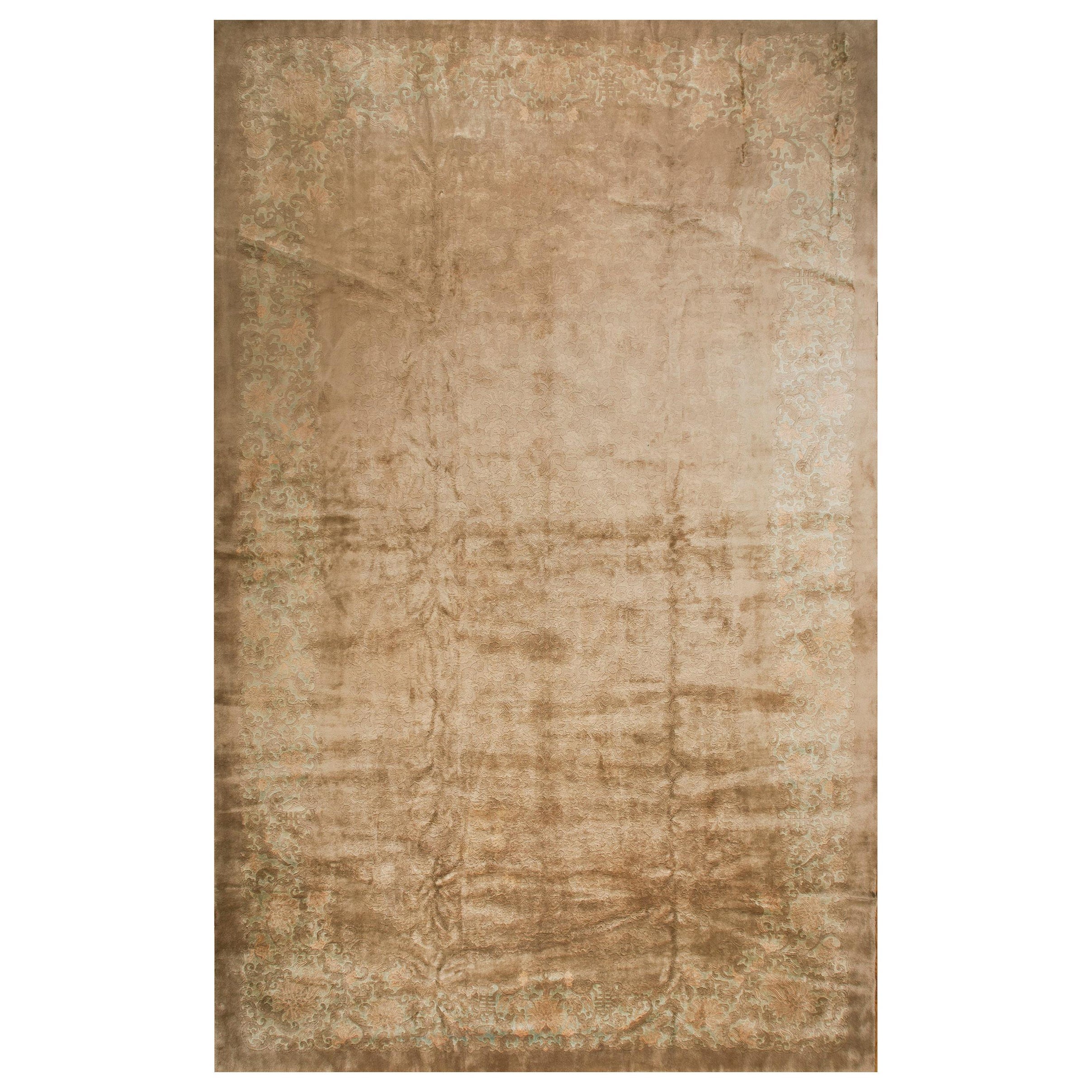 Tappeto Art Deco cinese degli anni '30 ( 12' x 19'4")  - 365 x 560 ) in vendita