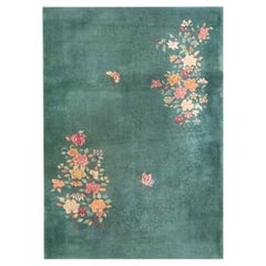 1930s Chinese Art Deco Carpet ( 4'2" x 5'10" - 127 x 177 )